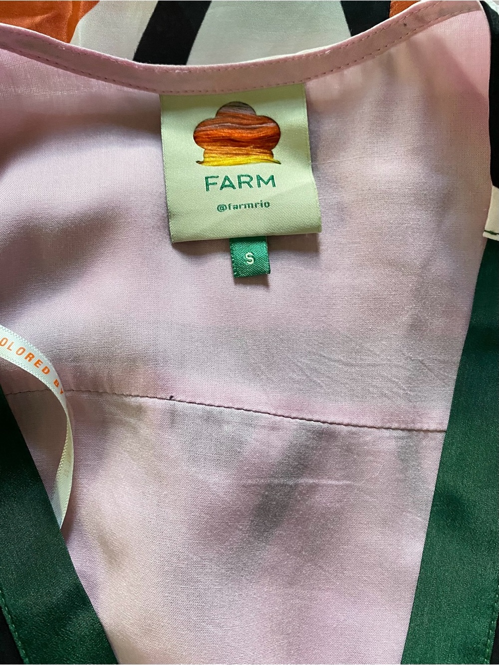 FARM Rio Wave Gradient Maxi Dress Size Small - Picture 14 of 14